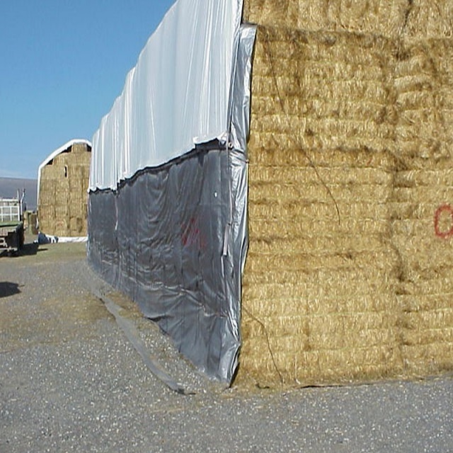 Heavy Duty Agricultural Farming Hay Stack Side Curtain Tarp