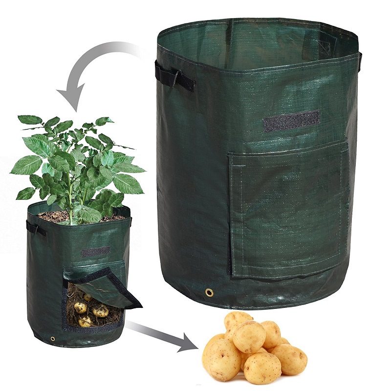 Garden Potato Grow Bag Tomato Plant Bag Vegetable Planter Container