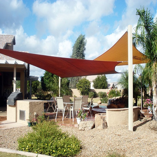Sun Shade Sail Canopy Garden Patio Awning Outdoor Patio Carport