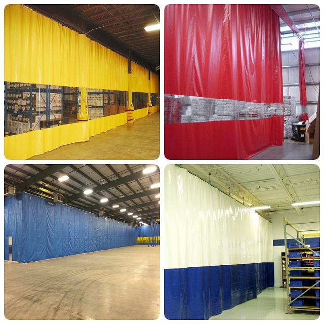 Warehouse Divider Curtain