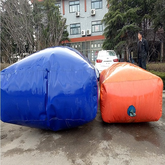 Flexible Agricultural Inflatable PVC Pillow Water Storage Tanks