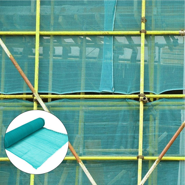 Inland Plastics Scaffold Debris Netting - Trison Tarps Inc.