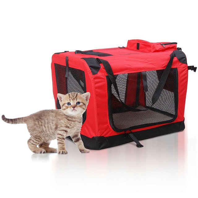 Saco de transporte portátil de viagem para cão de estimação, gato, coelho, sacola, gaiola, bolsa