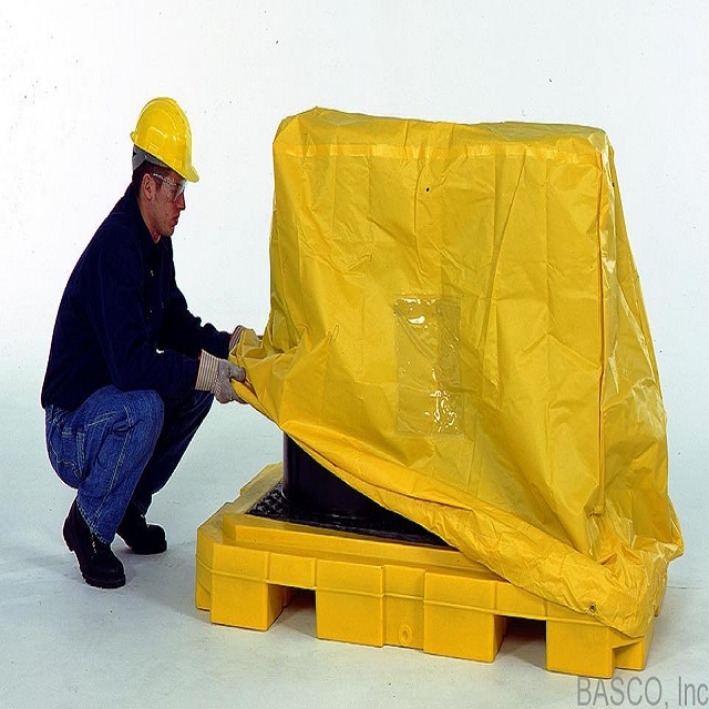 Heavy Duty Pallet Shrink Packing Storage Bag Pallet Cover Tarpaulin