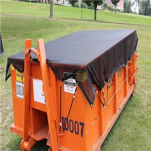 Industrial Waste Recycling Bin Tarps Dumpster Cover Liner