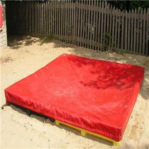 PVC sandlådskåpa Jump Pit Cover Sandbox Tarp