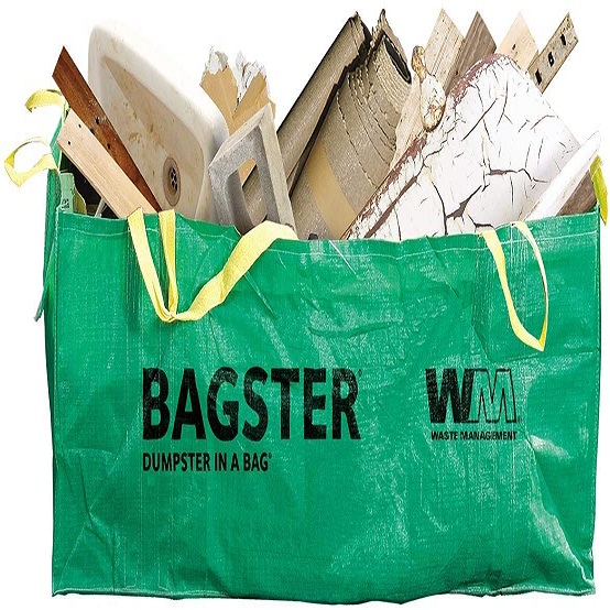 Large Heavy Duty Construction Materials and Garbage Big Bag for Collection  Construction Waste Dumpster Big Bag Skip Bag - China Waste Skip Bag for  Garden Removel, Customized Printing Construction Bag