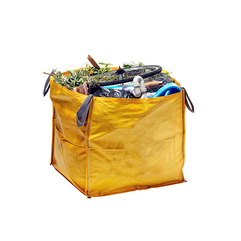 Skywin Dumpster Bag - Foldable and Reusable Construction Bags for Waste,  Multiple Times Use During Renovations Tear Resistant and Can Hold Up to  3,500