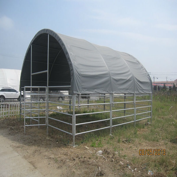 Portable Livestock Poultry Housing Shelter and Greenhouse Cover