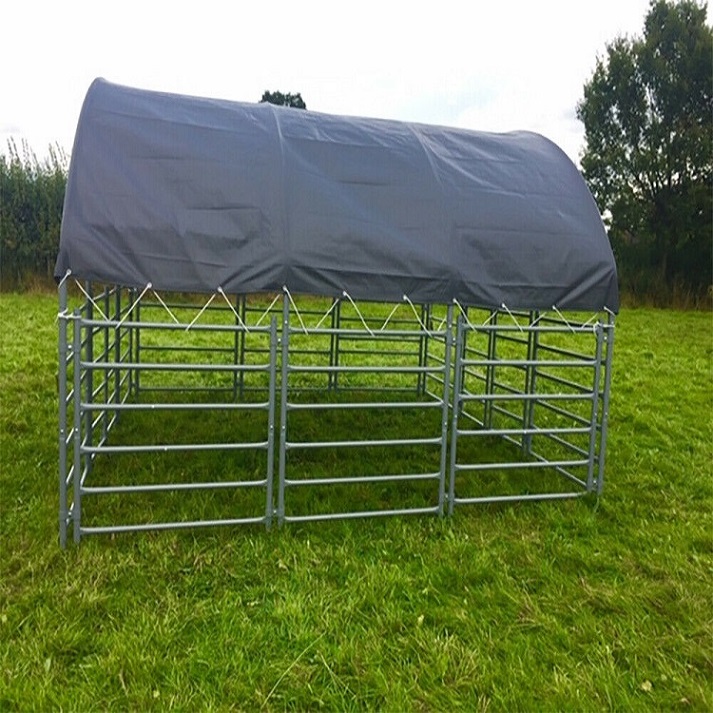 Portable Livestock Poultry Housing Shelter and Greenhouse Cover