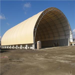 Tenda di stoccaggio della copertura del riparo di ricambio della struttura dell'edificio in tessuto