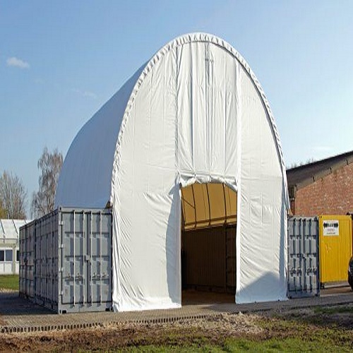 Portable Dome PVC Shipping Container Shelter Storage Shed Canopy