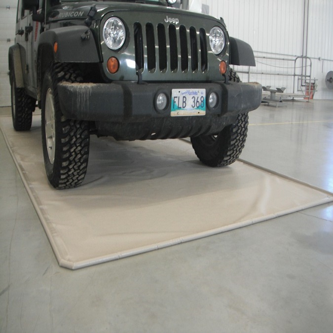 Floor Guard Garage Mat PVC Snowblower Floor Mat Tarp