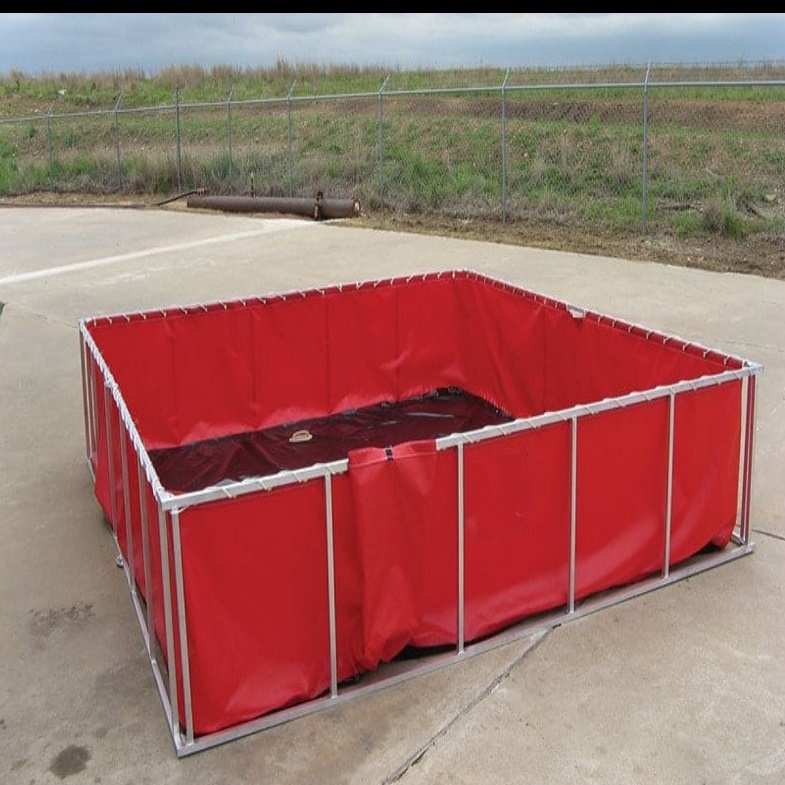 Collapsible Emergency Liquid Water Storage Tank Portable Folding Frame Water Tanks