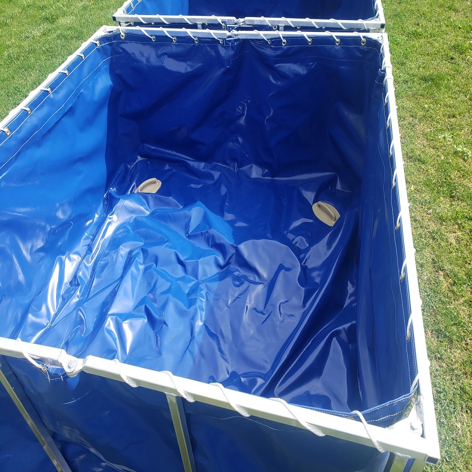 Collapsible Emergency Liquid Water Storage Tank Portable Folding Frame Water Tanks