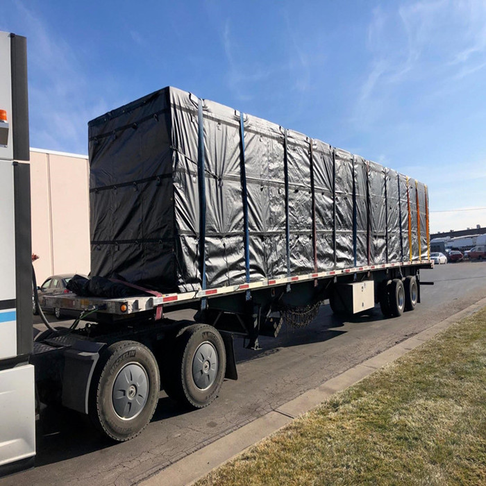 Ensemble de bâches en bois robuste 3 pièces pour bâches de camionnage à plat