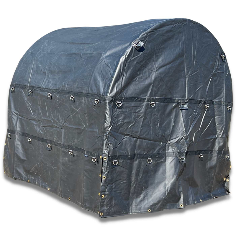 Lighweight 14oz PVC Flatbed Coil Tarps Bag Cover