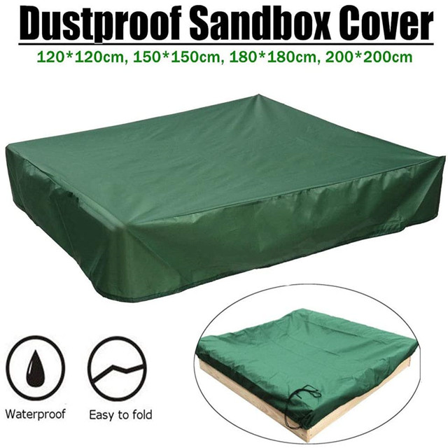 PVC Sandpit Cover Jump Pit Cover Sandbox Tarp