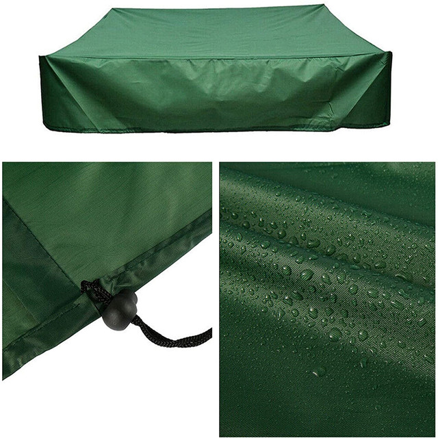 PVC Sandpit Cover Jump Pit Cover Sandbox Tarp