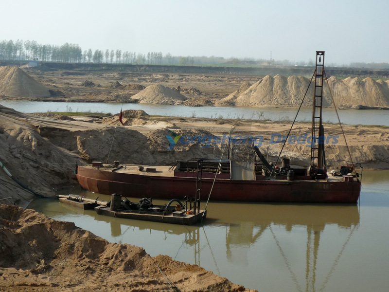 Sand Pumping Transport Boat For Dredging And Reclamation