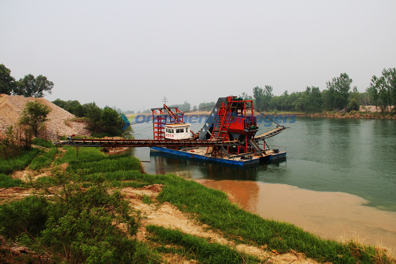 river cleaning boat