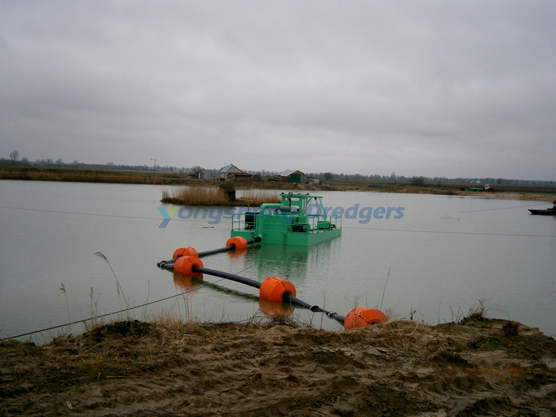 Jet Suction Sand Dredger With Wide Flow Channel