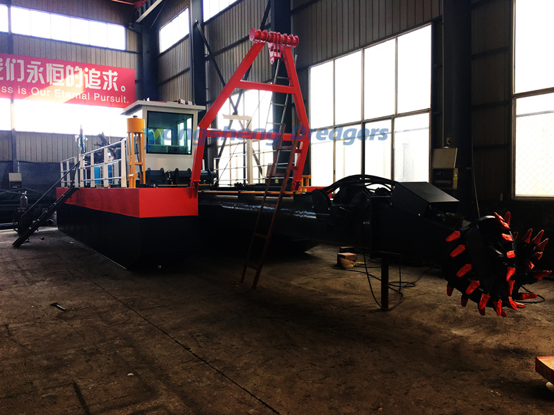 8 Inch Dredger For Small River Channel And Reservoir Dredging
