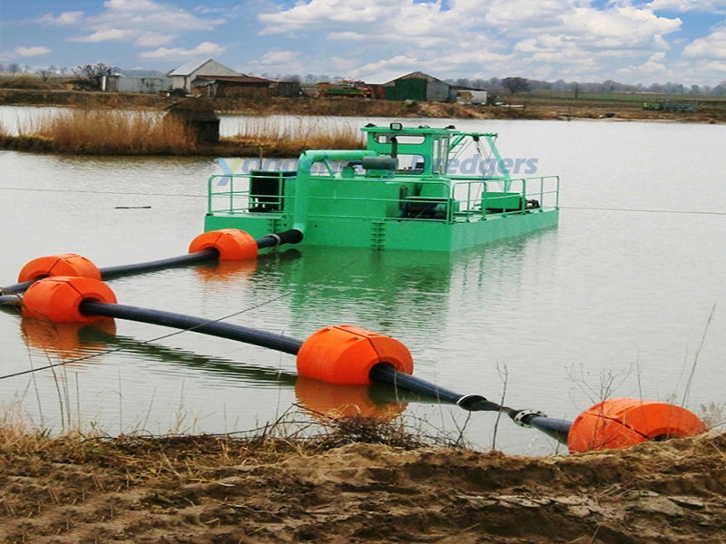 Zbiornik ssący mini Jet do pogłębiania rzek śródlądowych