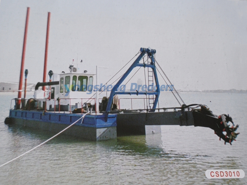 10 Inch Cutter Suction Dredger For River And Reservoir Desilting