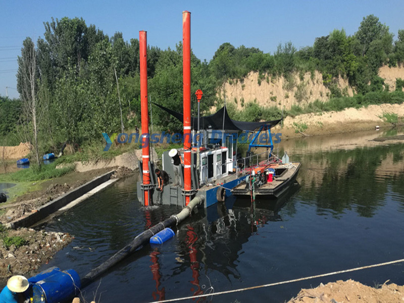 8 Inch Dredger For Small River Channel And Reservoir Dredging
