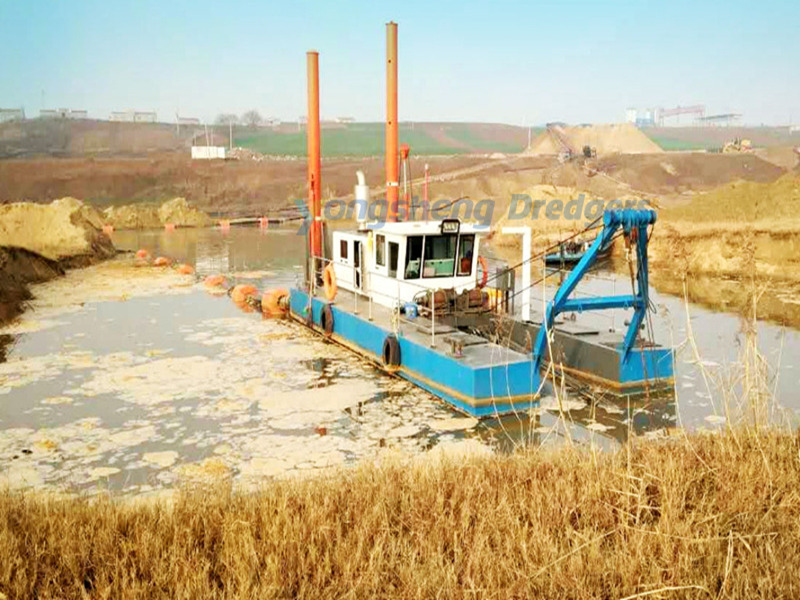 Small Dredger For Fishpond City Watercourse Ditch Dredging