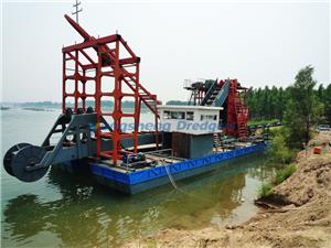 River Sand Dredger Para sa Inland River Cleaning