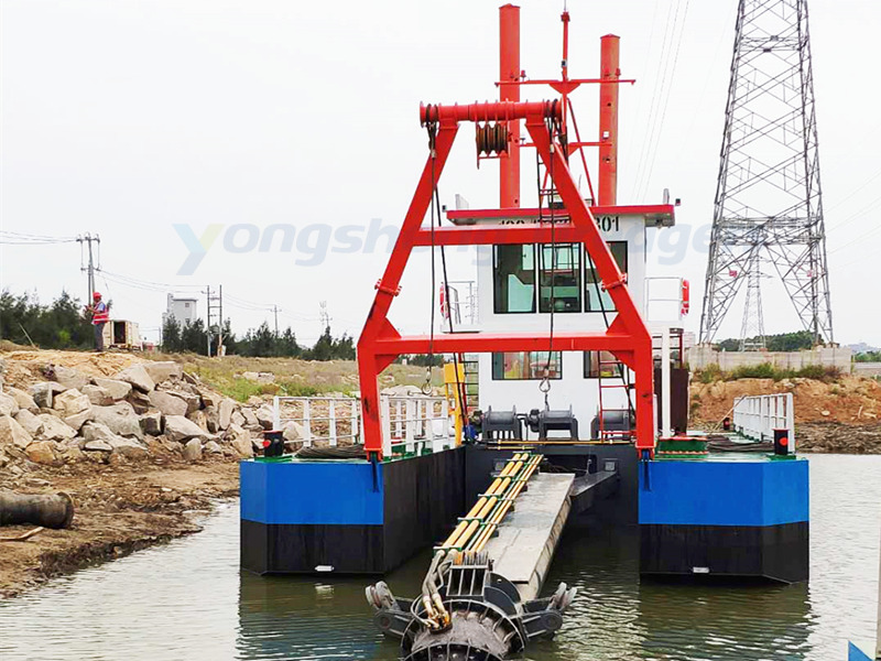 14 Inch Cutter Suction Dredger For River Lake And Sea