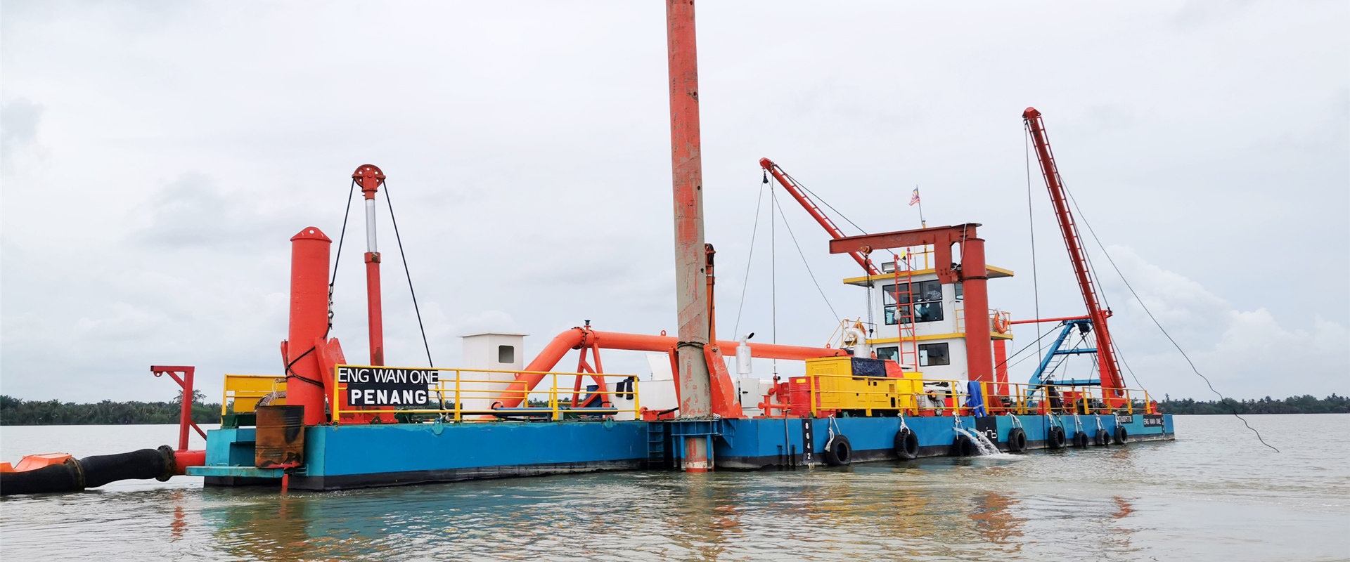 Cutter Suction Dredger And Sand Washing Machine Successfully Launched