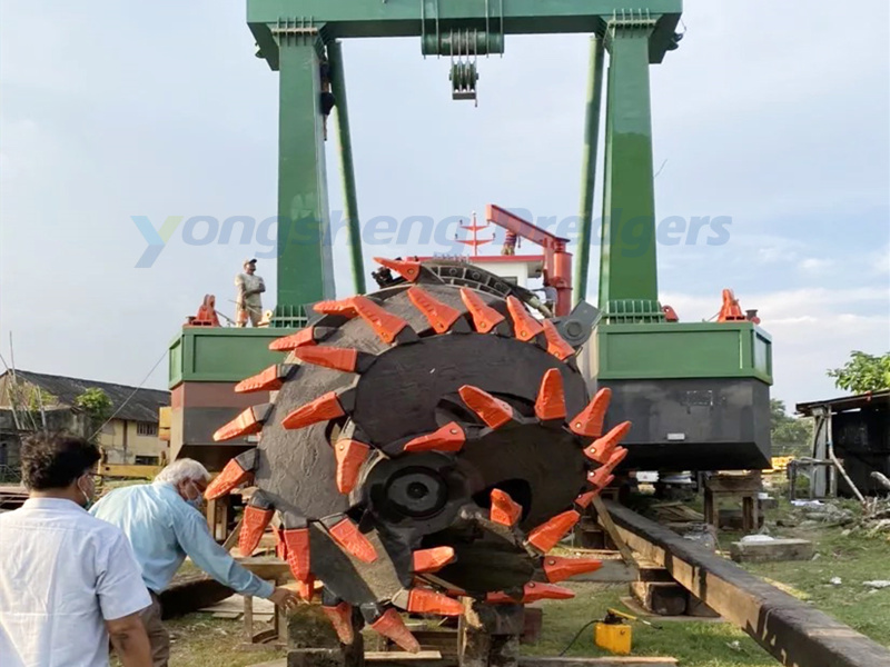 14 Inch Cutter Suction Dredger For Lake Dredging Project