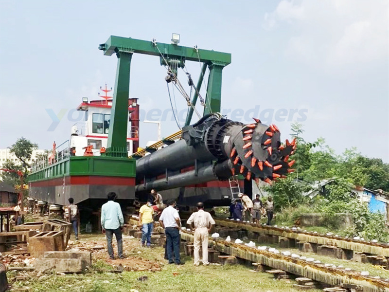 14 Inch Cutter Suction Dredger For Lake Dredging Project