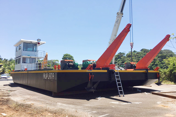Logistic Barge para sa Mga Customer sa Guiana