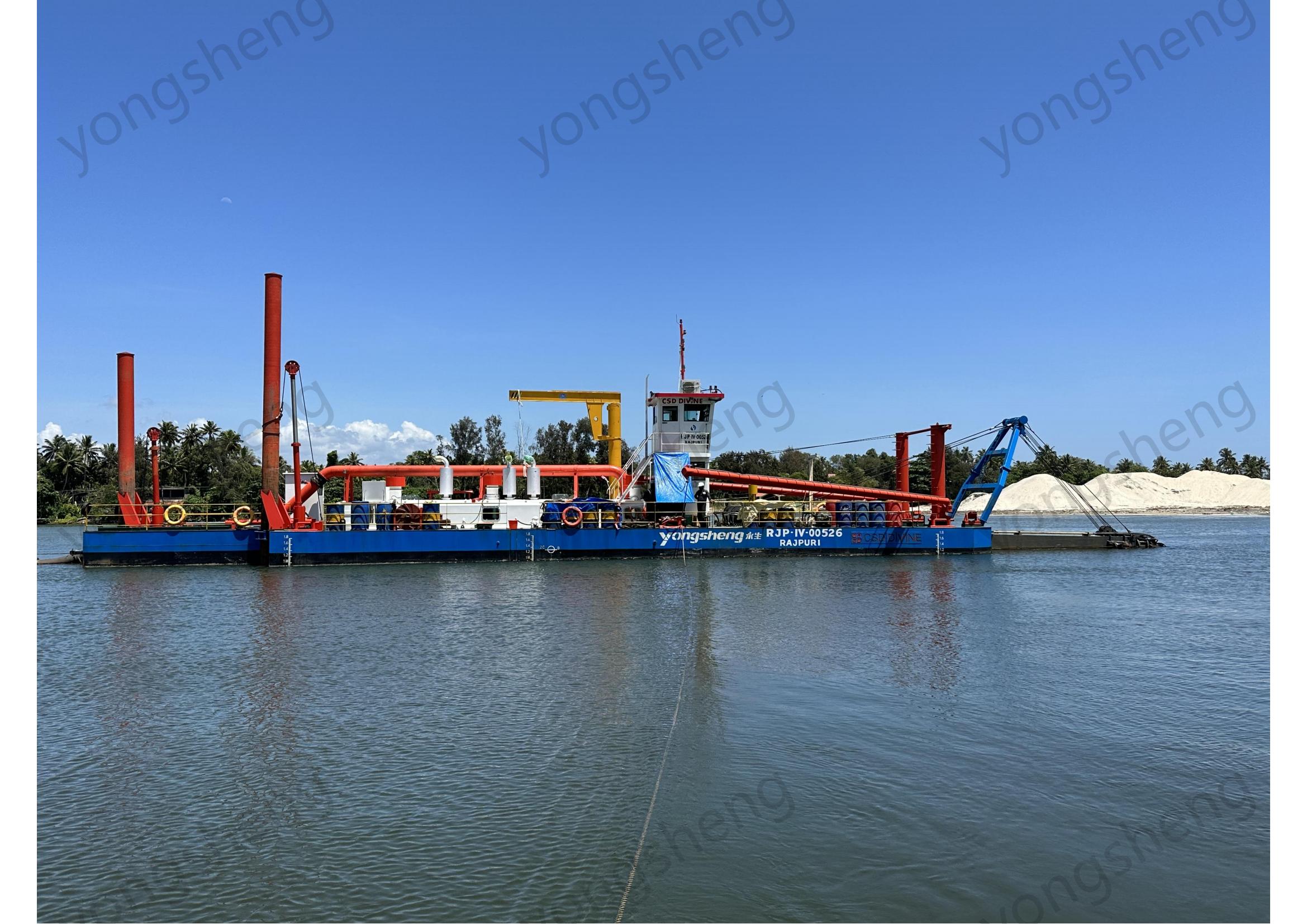 cutter suction dredger