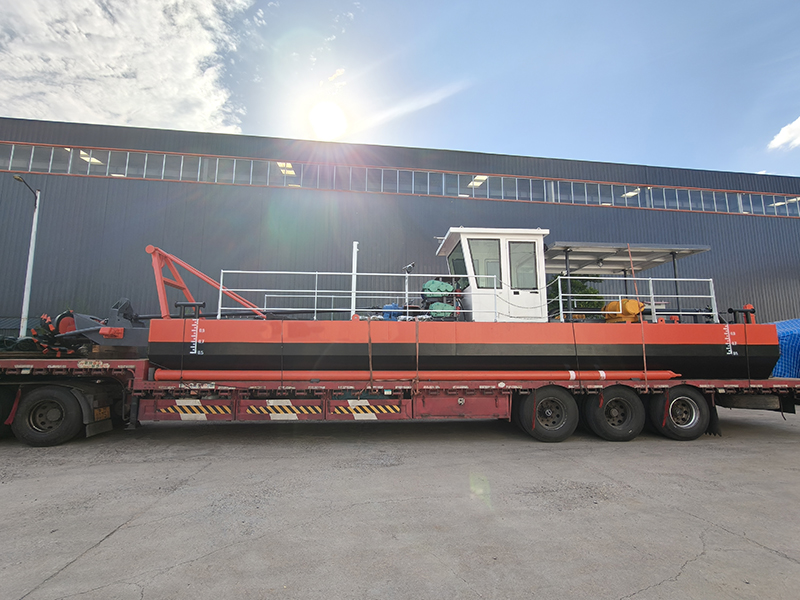 YS Small Electric Cutter Suction Dredger Shipped for Eco-friendly Waterway Dredging Projects