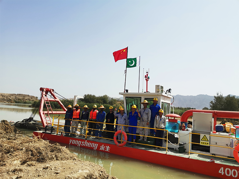 Project News|On‑site Feedback of 1200m³/h Cutter Suction Dredger in Pakistan