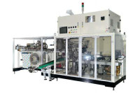 Sac en ligne de film en rouleau faisant une machine d'emballage de lingettes humides