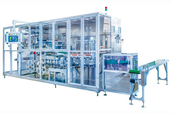 Dây chuyền sản xuất khăn ướt nhiều mảnh servo đầy đủ