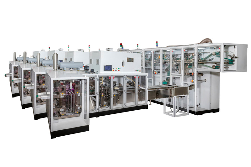 Máy đếm băng vệ sinh servo đầy đủ