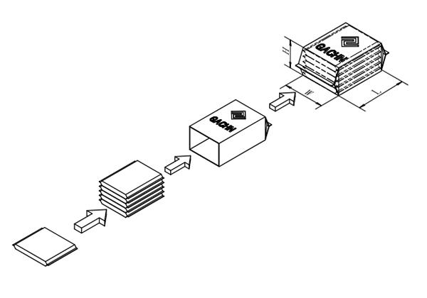 Integrated Stackers and Baggers for Sanitary Napkins