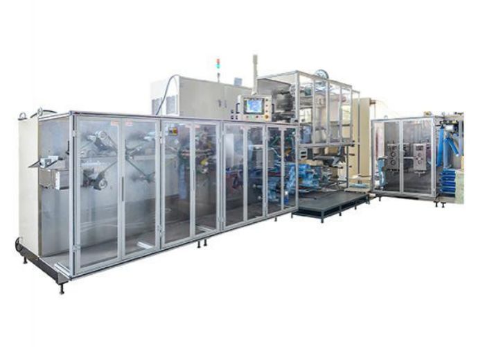 Fully automatic sanitary napkin packaging machine