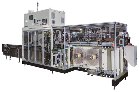 Does a sanitary pad packaging machine offer any quality control measures?