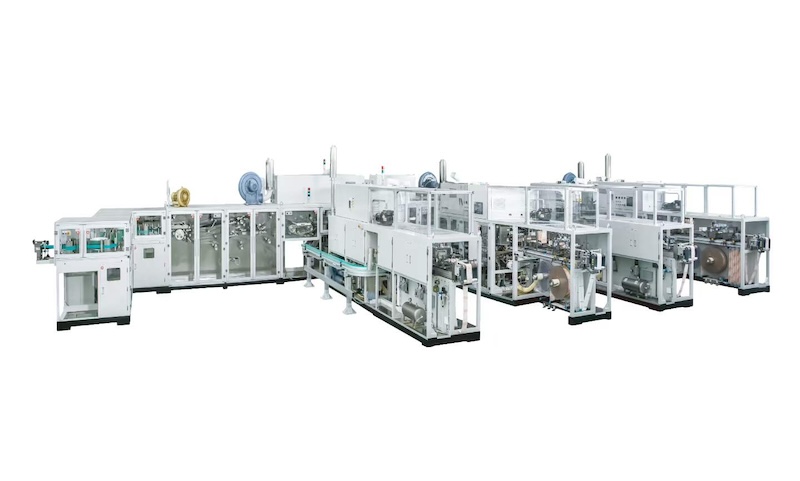 sanitary pad packaging machine sanitary pad packaging machine