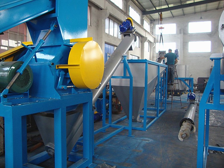 PET Plastic Crushing And Washing Systems With 300kg/h