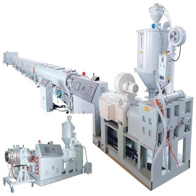 Pp Pe Hdpe Ldpe Pipe Extrusion Machine