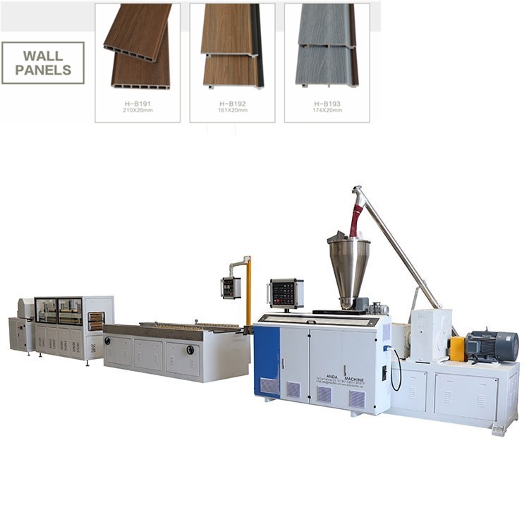 WPC Wood Plastic Decking/fence/wall Panel/ceiling Making Machine